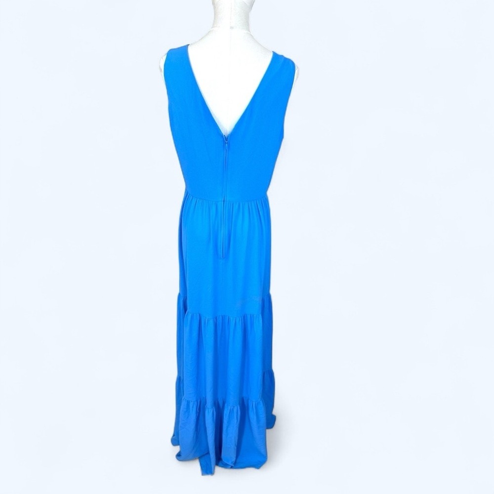 Lilly Pulitzer Size 8 Maurine Maxi dress in Thistle Blue‎ - Picture 6 of 14